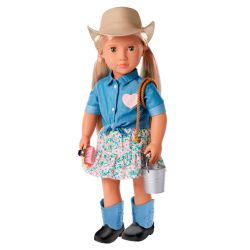 POUPÉE OG DE LUXE - LAINEY LA COWGIRL 46CM (0525)